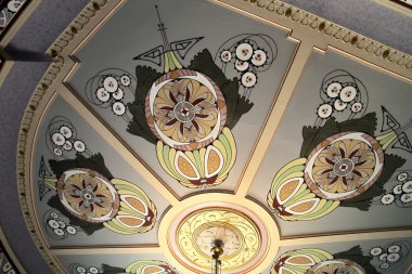 tavan arasında art nouveau Riga Ulusal Müzesi