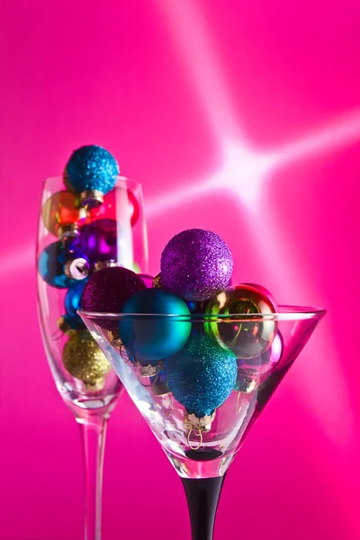 Christmas baubles — Stock Photo, Image