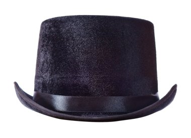 Beyaz üstüne siyah şapka