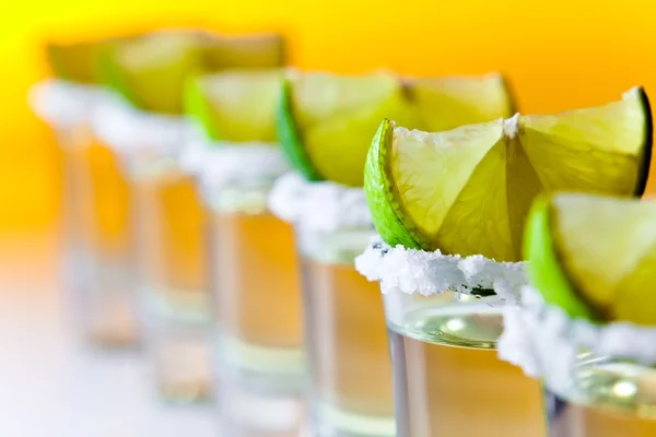 Tequila, lime e sale — Foto Stock