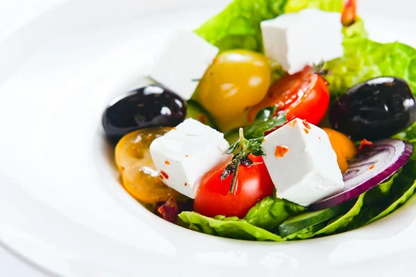 Greek salad — Stock Photo, Image