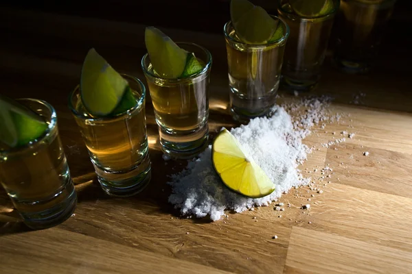 Tequila, lime e sale — Foto Stock