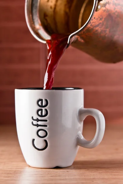Caffè caldo del mattino — Foto Stock
