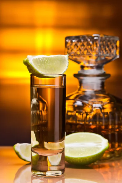 Gold tequila — Stock Fotó