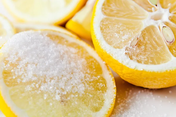 Limone con zucchero — Foto Stock