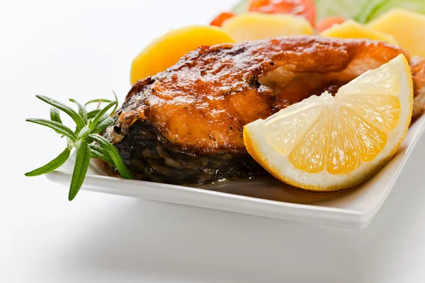 Fried fish — Stock Image Fried fish Royalty Free Stock Images