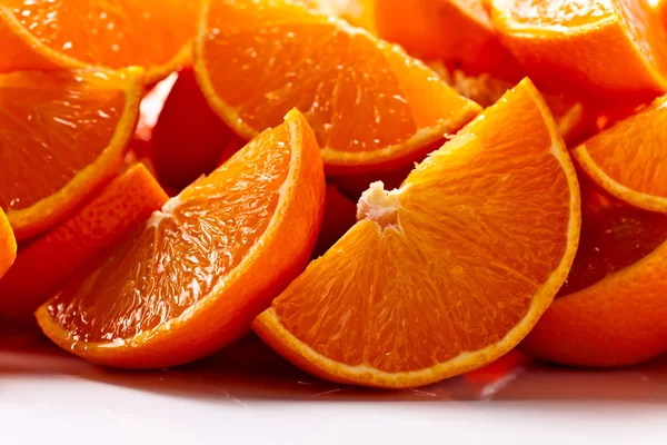 Cut tangerines — Stock Photo, Image