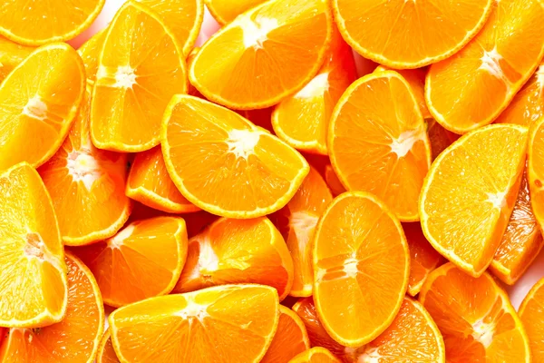 Tangerinas cortadas — Fotografia de Stock