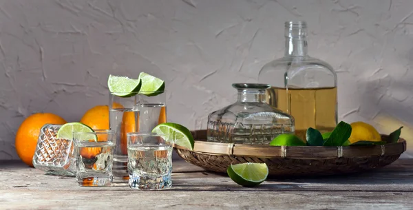 Tequila e agrumi — Foto Stock