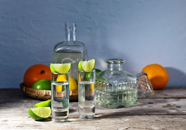 Tequila i owoców cytrusowych — Zdjęcie stockowe