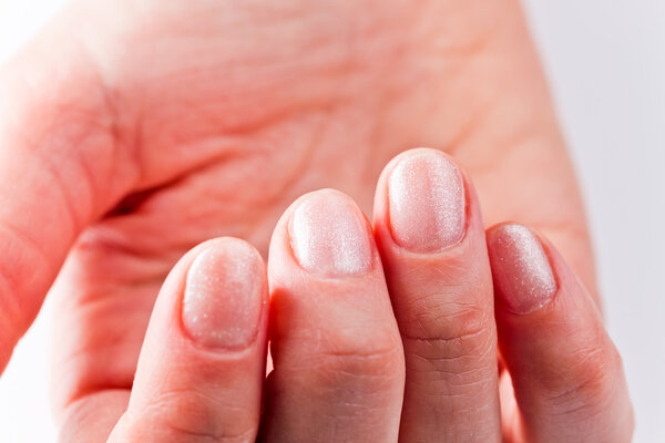  manicure on short nails