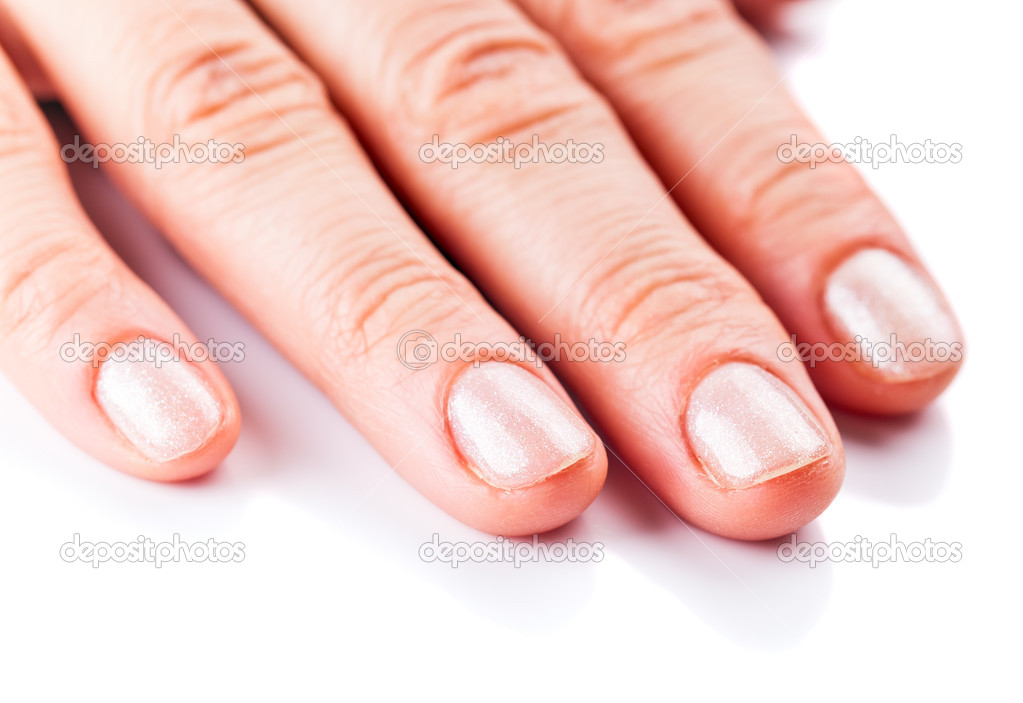  manicure on short nails