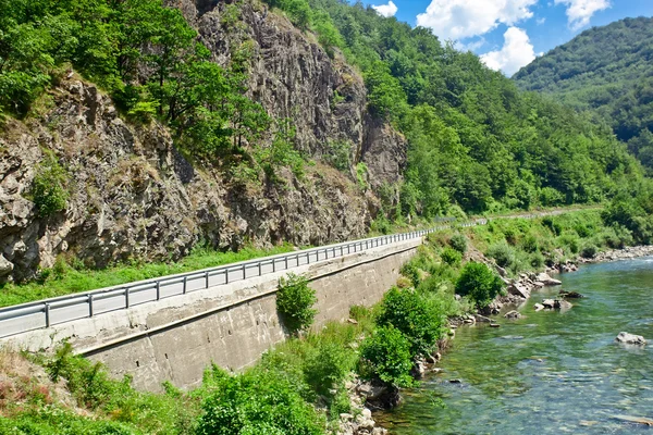 Road  mountains — Stock Photo, Image