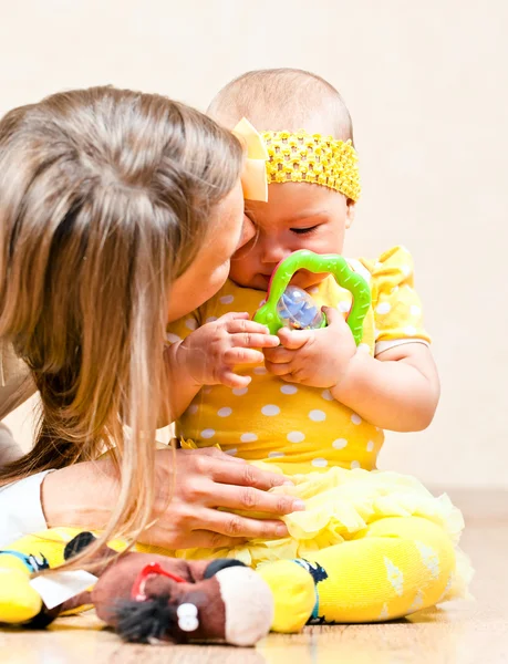 Mamma med barnet — Stockfoto