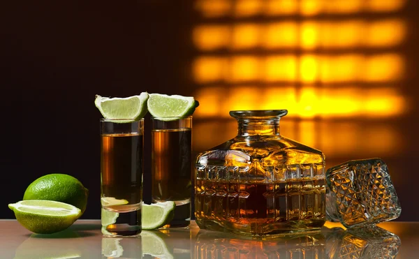 Altın tequila — Stok fotoğraf