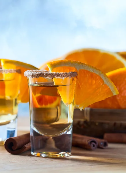 Tequila à l'orange et cannelle — Photo