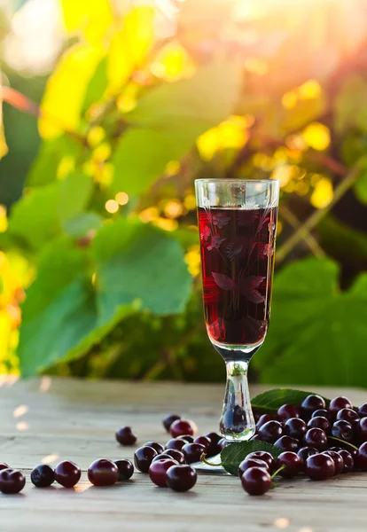 Cherry brandy — Stock Photo, Image