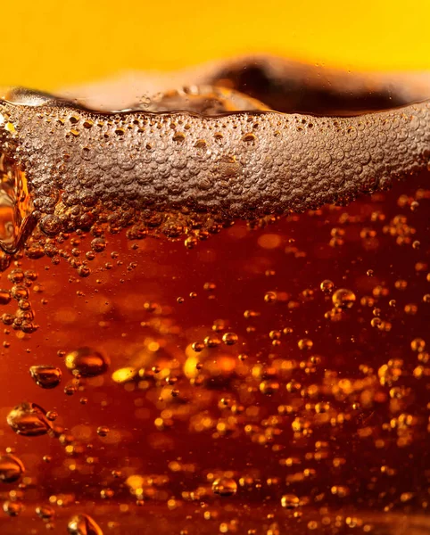 Ett Glas Whisky Närbild Alkoholhaltig Dryck — Stockfoto