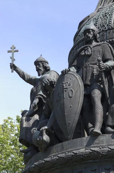 Monumento al Milenio de Rusia — Foto de Stock