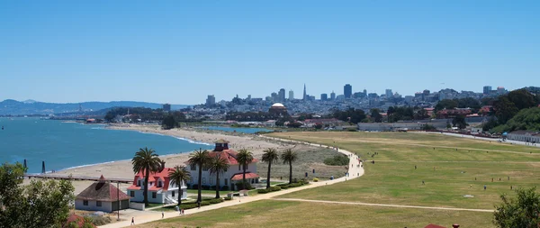 Panoramę miasta san Francisco — Zdjęcie stockowe