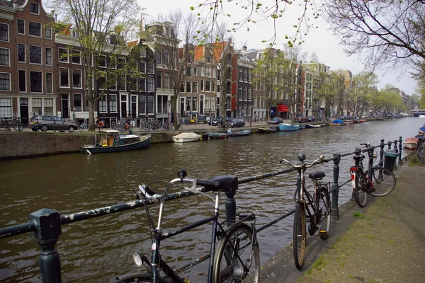 Amsterdam kanalları — Stok fotoğraf