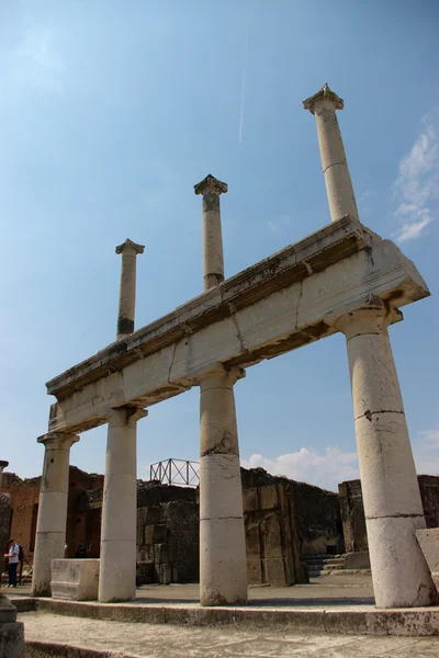 A Pompei romok — Stock Fotó