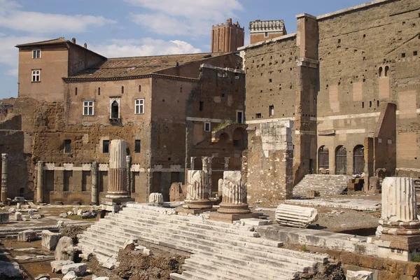 Ruinas del Foro Romano en Roma — Foto de Stock