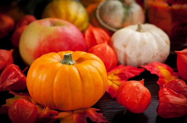 Pompoenen voor Halloween — Stockfoto