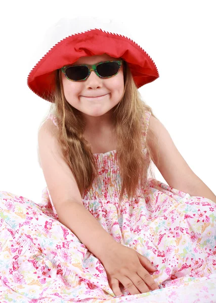 Cute funny little girl — Stock Photo, Image