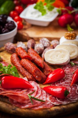 antipasti ve fingerfood