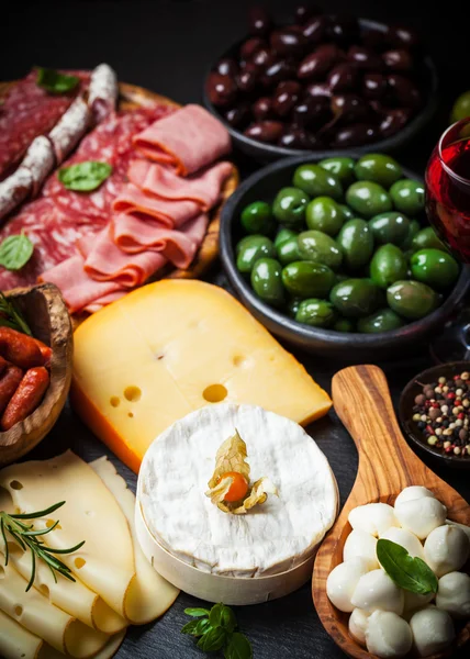 Antipasto and catering platter — Stock Photo, Image