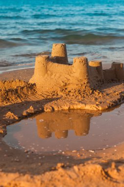 Sandcastle - bina tasarruf yapma kavramı