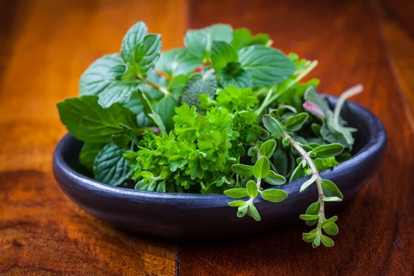 Herbs from garden — Stock Photo, Image