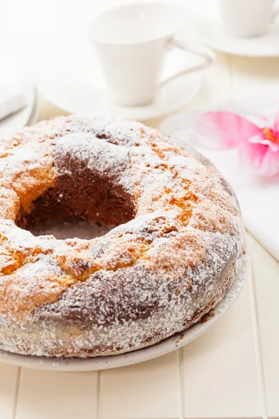 Bolo de esponja — Fotografia de Stock