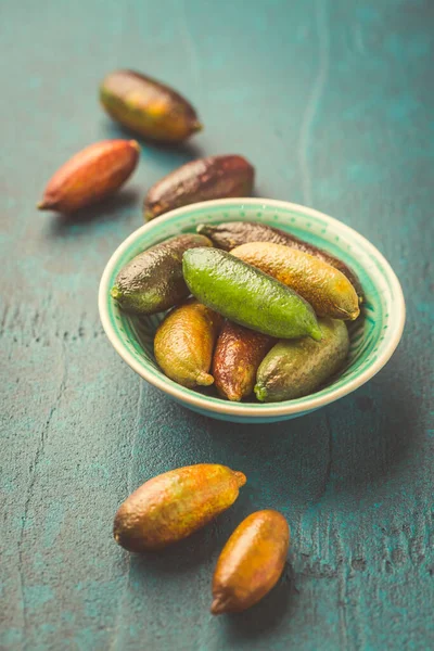 Australisk Lime Eller Kaviar Lime Ätbara Frukter Som Används Gourmetmat — Stockfoto