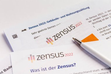 Almanya 'da nüfus sayımı 2022: Nüfus sayımı için resmi hükümet anketi (nüfus, bina ve hane) 