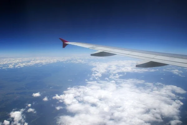 Airplane flight — Stock Photo, Image