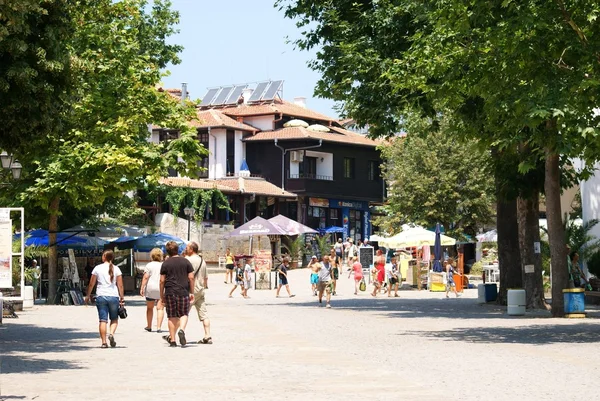 Staré turistické město — Stock fotografie