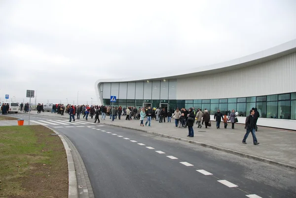 Lublin Havaalanı - açılış günü — Stok fotoğraf