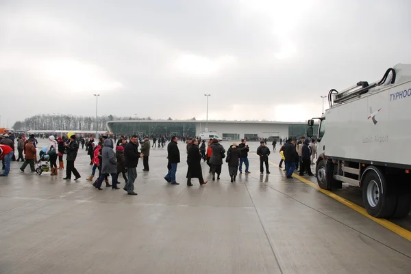 Aeroporto di Lublino - open day — Foto Stock