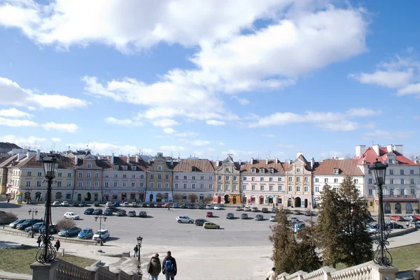 Lublin miasto streetview — Zdjęcie stockowe