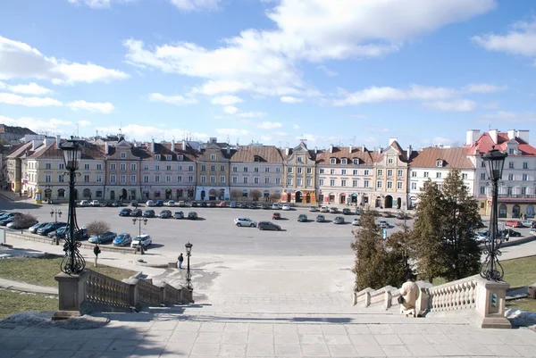 Lublin Stadt streetview — Stockfoto