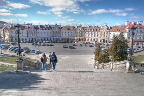 Lublin City Streetview — стоковое фото