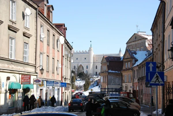 Lublin City Streetview — стоковое фото