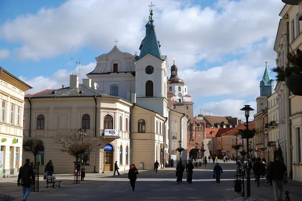 Lublin şehir streetview — Stok fotoğraf