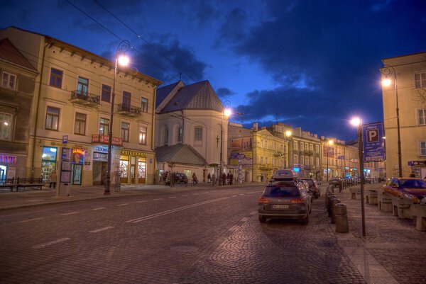 This is a view of Lublin City, Poland