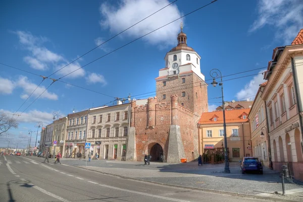 Lublin şehir streetview — Stok fotoğraf