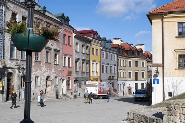 Lublin City Streetview — стоковое фото