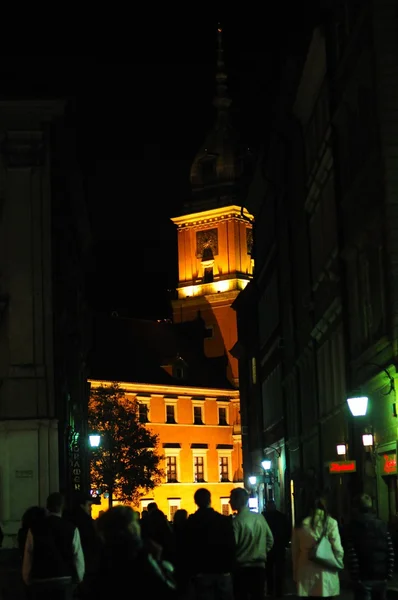Gamla stan i Warszawa, polen — Stockfoto