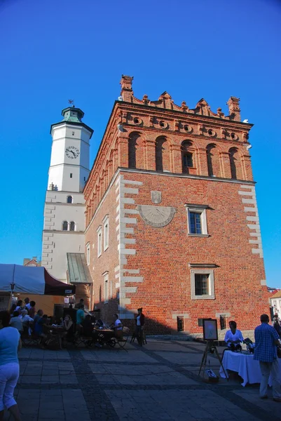 Πόλη sandomierz, Πολωνία — Φωτογραφία Αρχείου